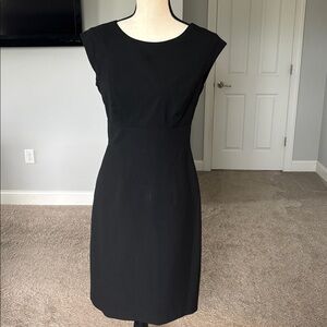 Elegant Sheath Black Dress